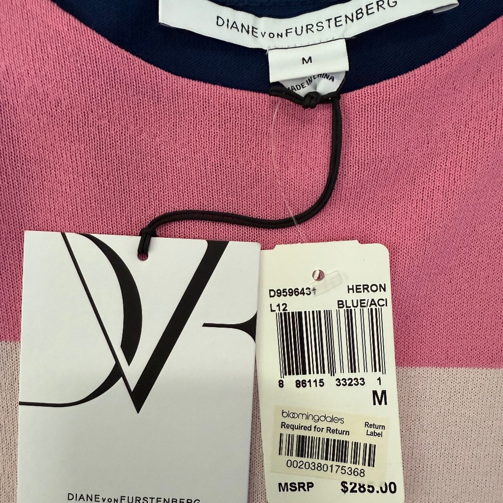 Diane Von Furstenberg dress, size medium, NWT